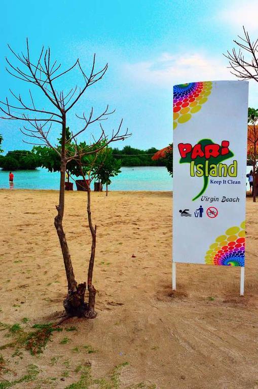 Pari Solata Seaview Homestay Syariah Kepulauan Seribu Eksteriør bilde