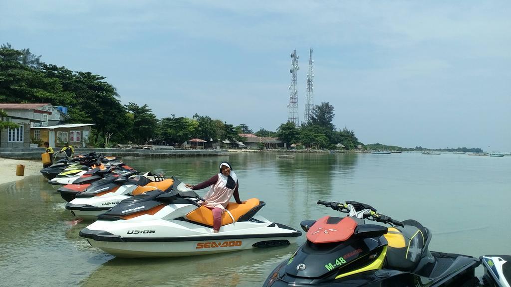 Pari Solata Seaview Homestay Syariah Kepulauan Seribu Eksteriør bilde