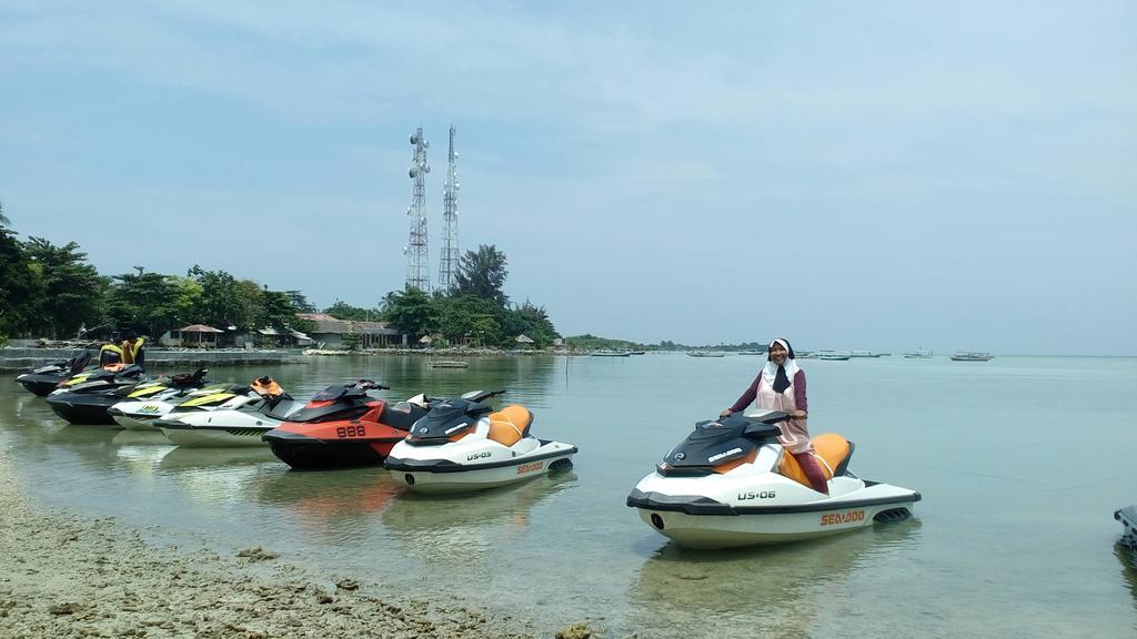 Pari Solata Seaview Homestay Syariah Kepulauan Seribu Eksteriør bilde