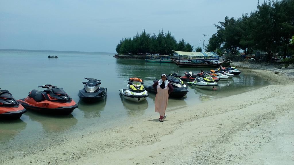 Pari Solata Seaview Homestay Syariah Kepulauan Seribu Eksteriør bilde